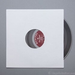 12'' White Paper Record Sleeves. Fi